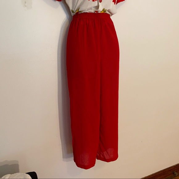 Vintage 80’s handmade 2 piece blouse and pants set - Picture 9 of 9